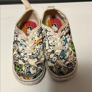 Vans Kids' Colorful Cartoon Sneakers